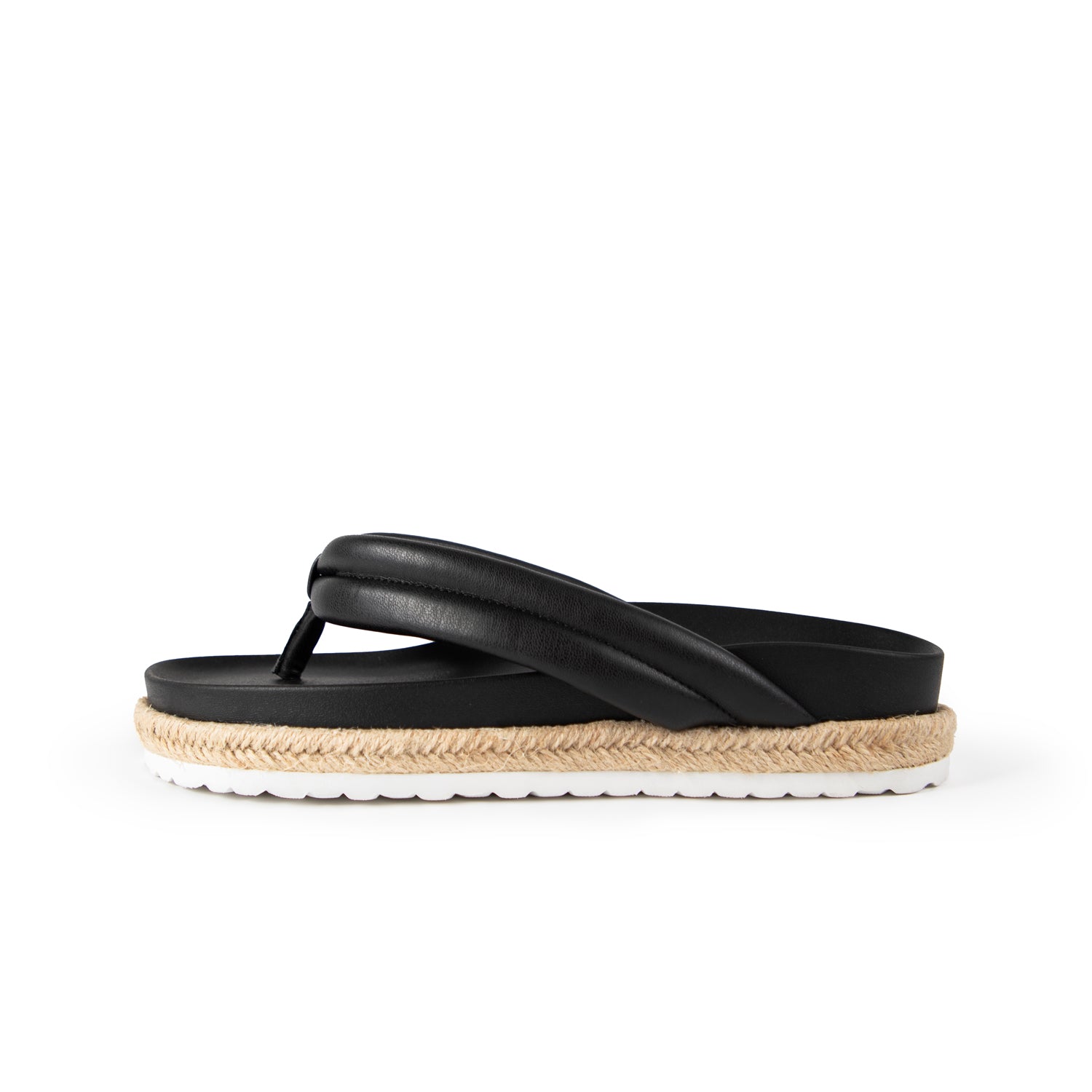 RAID Calvine Wide Fit Flat Sandals in Black