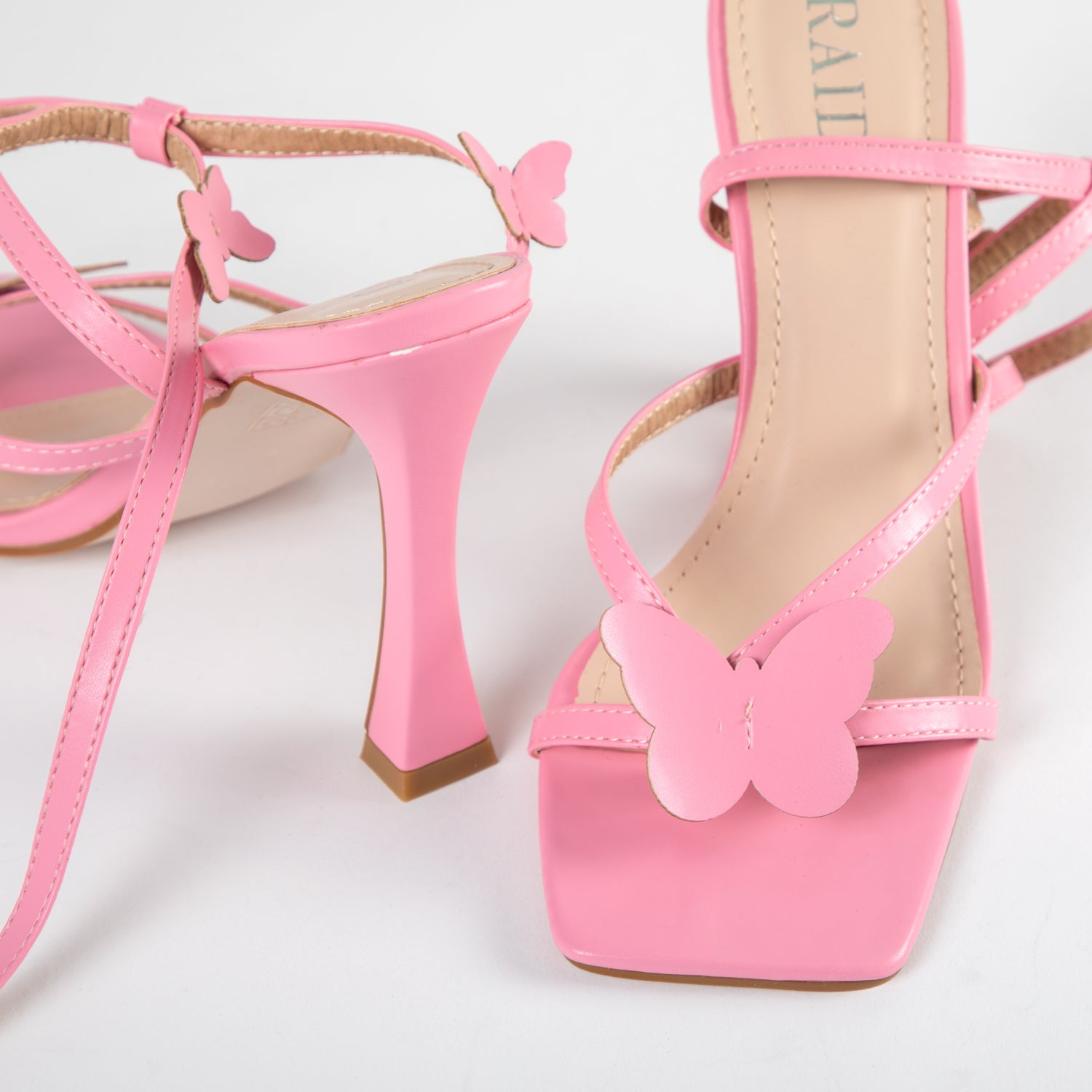 Love the soft pink! So cute! | Heels, Pink high heels, Crazy shoes
