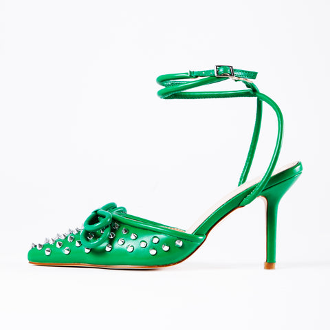 RAID Fawzia Heeled Pump in Green