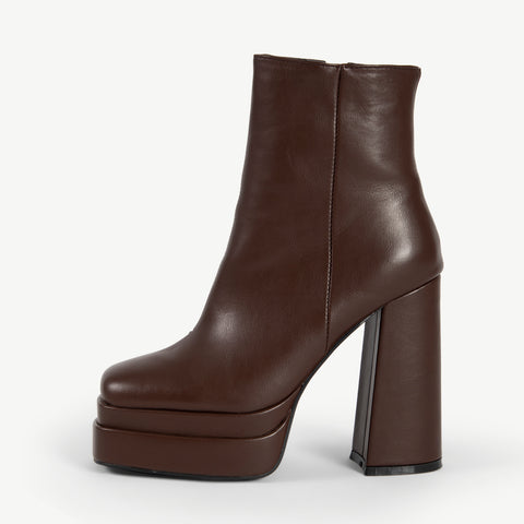 RAID Jadine Ankle Boot in Brown